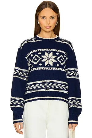 Ralph Lauren Suéter de algodón y lana snowflake en color azul marino talla L en - Navy. Talla L (también en M