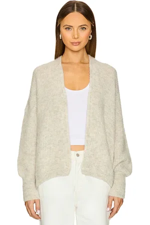 American Vintage Cárdigan east en color light grey, ivory talla XS/S en - Light Grey, Ivory. Talla XS/S (también en M