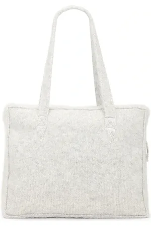 AYA MUSE Bolsa de lona de cachemira atlas mini en color gris talla all en - Grey. Talla all.