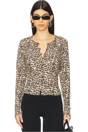 Bella Venice Cárdigan olivia en color marrón talla L en - Brown. Talla L (también en M, S, XS).
