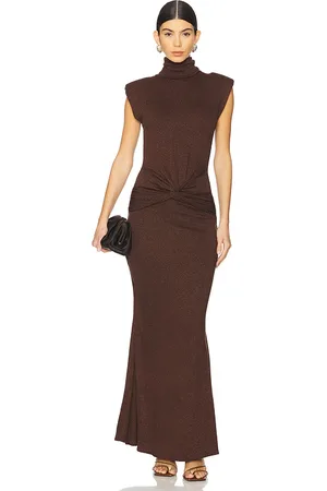 Baobab Maxivestido leo en color marrón talla L en - Brown. Talla L (también en M, S, XS).