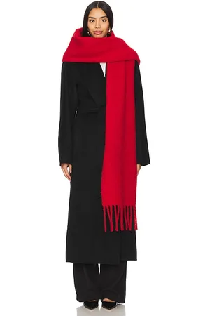 Samsøe Samsøe Pañuelo en color rojo talla all en - Red. Talla all.