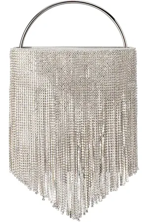 Olga Berg Bolso adina en color metálico talla all en - Metallic Silver. Talla all.