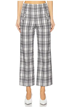VERONICA BEARD Pantalones de pernera corta dova en color negro, blanco talla 2 en - Black,White. Talla 2 (también