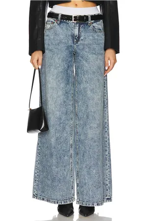 ALICE+OLIVIA Vaqueros holgados ian combo en color azul talla 24 en - Blue. Talla 24 (también en 25, 2