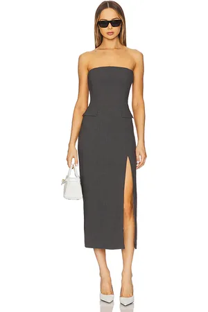 Bardot Vestido midi sin tirantes nikki en color talla 10 en - . Talla 10 (también en 12, 2, 4, 6, 8).
