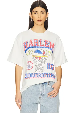 Philcos Camiseta boxy harlem globetrotters stars en color crema talla L en - Cream. Talla L (también en M, S, XL/1X).