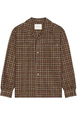 Saturdays NYC Camisa en color marrón talla L en - Brown. Talla L (también en M, S).