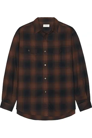 Saturdays NYC Camisa en color talla L en - Brown. Talla L (también en M, S).