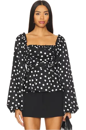Show Me Your Mumu Atiana top en color negro talla M en - Black. Talla M (también en S, XS).
