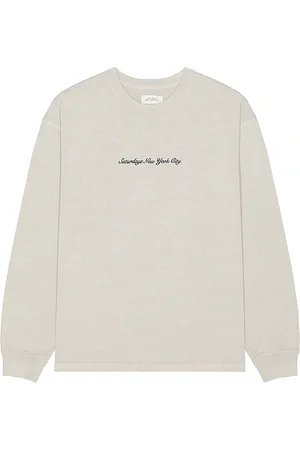 Saturdays NYC Camiseta en color gris talla L en - Grey. Talla L (también en S, XL/1X).