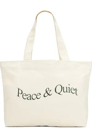 Museum of Peace and Quiet Bolso wordmark en color crema talla all en - Cream. Talla all.