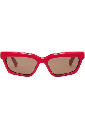 Jacquemus Gafas de sol salon en color rojo talla all en Red Silver & Grey - Red. Talla all.