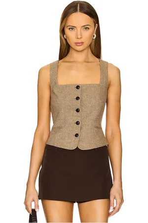 RAG&BONE Chaleco mariana en color marrón talla 10 en - Brown. Talla 10 (también en 12, 14, 16, 2, 8).