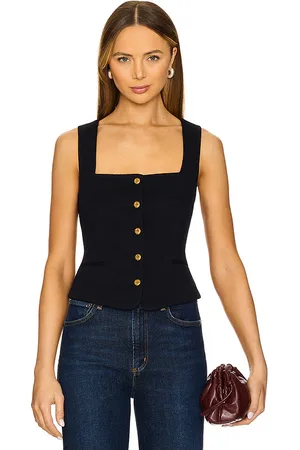 RAG&BONE Chaleco mariana textured en color talla 0 en - Navy. Talla 0 (también en 00, 12, 14, 16, 4, 8).