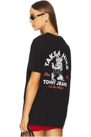 Tommy Hilfiger Camiseta outdoors novelty en color talla L en - Black. Talla L (también en M, S, XL/1X).