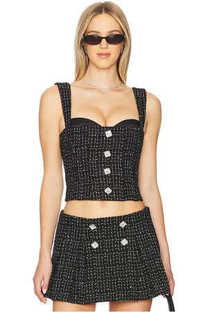 MAJORELLE Sabella top en color talla L en - Black. Talla L (también en M, S, XL, XS, XXS).
