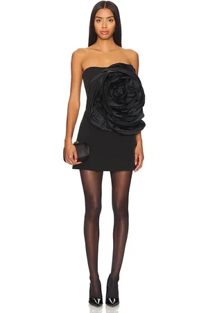 AMUR Minivestido legacy rosette en color talla 0 en - Black. Talla 0 (también en 2, 4).