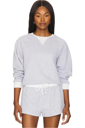 Lovers And Friends Arlee sweatshirt top en color gris talla S en - Grey. Talla S (también en XS).