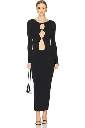 Lioness Maxivestido manga larga homecoming en color negro talla S en - Black. Talla S (también en XL, XS).