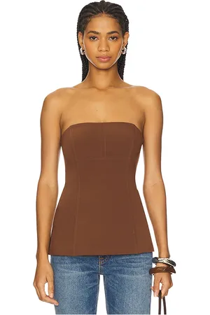 Lovers And Friends Noah top en color talla M en - Brown. Talla M (también en S, XS, XXS).