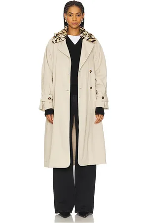 Free People Trenca need it en color beige talla L en - Beige. Talla L (también en M, S, XL, XS).
