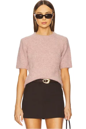 Samsøe Samsøe Sajeanne top en color rosado talla L en - Pink. Talla L (también en M, S, XL, XS).