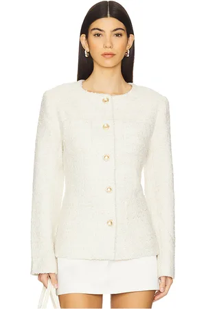 ASTR Chaqueta sarae en color talla L en - Cream. Talla L (también en M, S, XL/1X, XS).