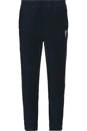 Bound Reverse fleece grid straight joggers en color azul talla L en - Blue. Talla L (también en M, S, XL/1X).