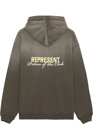 Represent Sudadera patron of the club en color gris talla L en - Grey. Talla L (también en XL/1X).