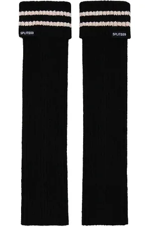 Splits59 Calentador leg warmer en color negro, blanco talla all en - Black,White. Talla all.