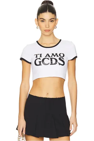 GCDS Camiseta ti amo en color blanco talla L en - White. Talla L (también en M, S, XS).