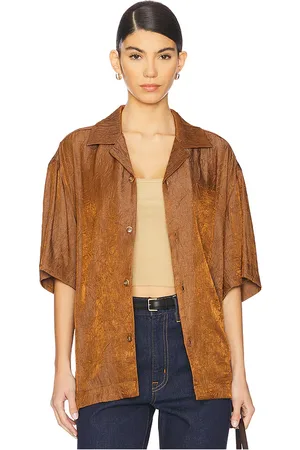 WAO Camisa en color talla L en - Brown. Talla L (también en M, S, XS).