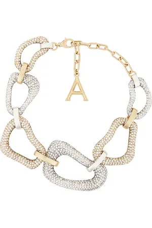 AREA Collar en color plateado metálico talla all en - Metallic Silver. Talla all.