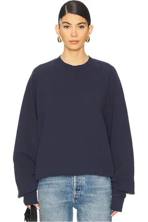 WAO Sudadera en color talla M en - Navy. Talla M (también en S, XS).