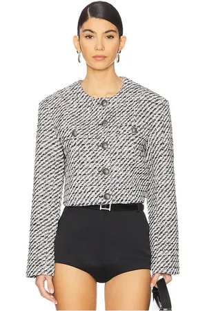 Gestuz Chaqueta amilina en color negro, blanco talla 32 en - Black,White. Talla 32 (también en 34, 36, 38, 40, 42).