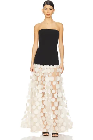 Bronx and Banco Vestido de fiesta sin tirantes harper en color black,cream talla L en - Black,Cream. Talla L (también en