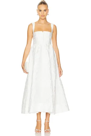 CLEA Maxi vestido sin mangas anton en color talla M en - White. Talla M (también en XS).