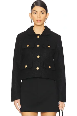 BLANK NYC Chaqueta recortada en color negro talla L en - Black. Talla L (también en M, S, XS).