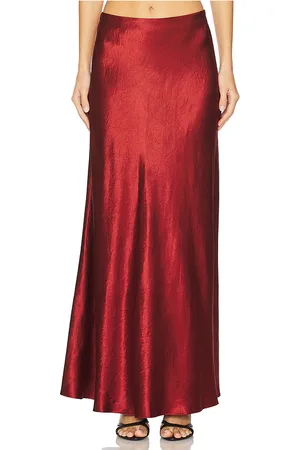 Vince Falda maxi en color rojo talla L en - Red. Talla L (también en M, S, XS).