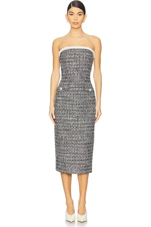 LIKELY Vestido jules en color negro, blanco talla 10 en - Black,White. Talla 10 (también en 2, 4, 6).