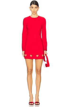 LIKELY Vestido leva en color rojo talla 0 en - Red. Talla 0 (también en 00, 12, 2, 4, 6, 8).