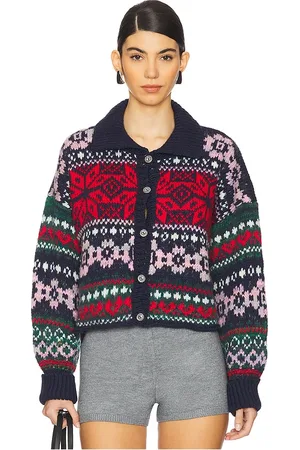Free People Cárdigan snowdrift en color azul talla L en - Blue. Talla L (también en M, S, XL, XS).
