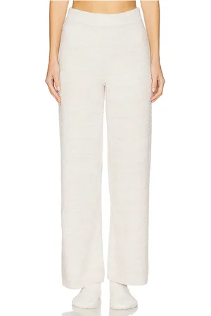 Barefoot Dreams Pantalón cozychic pant en color crema talla L en - Cream. Talla L (también en M, S, XL, XS).