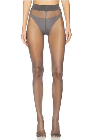Wolford Medias touch 20 en color gris talla S en - Grey. Talla S (también en XS).