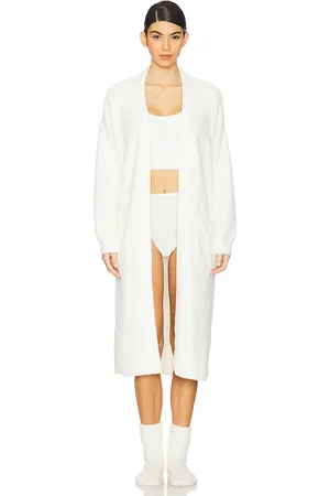 Barefoot Dreams Cárdigan cozychic luxe high slit cardigan en color blanco talla S en - White. Talla S (también en L, XL, XS).