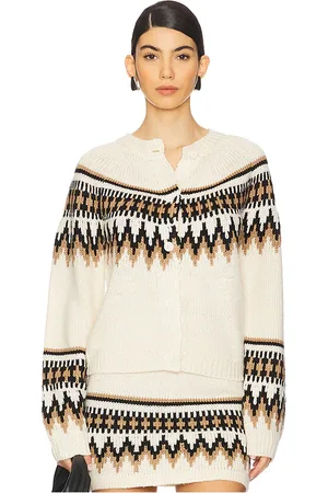SER.O.YA Cárdigan amaya en color crema talla L en - Cream. Talla L (también en M, S, XL, XS, XXS).