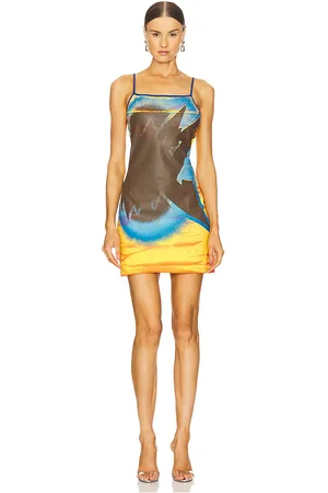Diesel Vestido hoppyn en color brown,yellow,orange,blue talla M en - Brown,Yellow,Orange,Blue. Talla M (también en S).