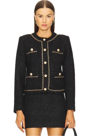 Generation Love Chaqueta tweed velma en color talla M en - Black. Talla M (también en S, XS, XXL).