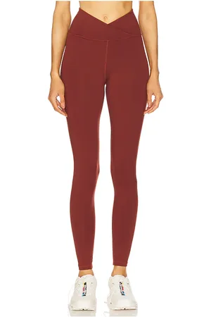 STRUT-THIS Pantalón tobillero stevie en color vino talla L en - Wine. Talla L (también en M, S, XL, XS).